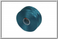 S-Lon, Size D, Beading Thread, F�delgarn, teal, 1 Spule